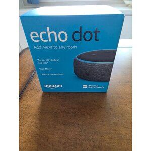 Echo Dot (3rd Gen) Smart Speaker Brand New Sealed